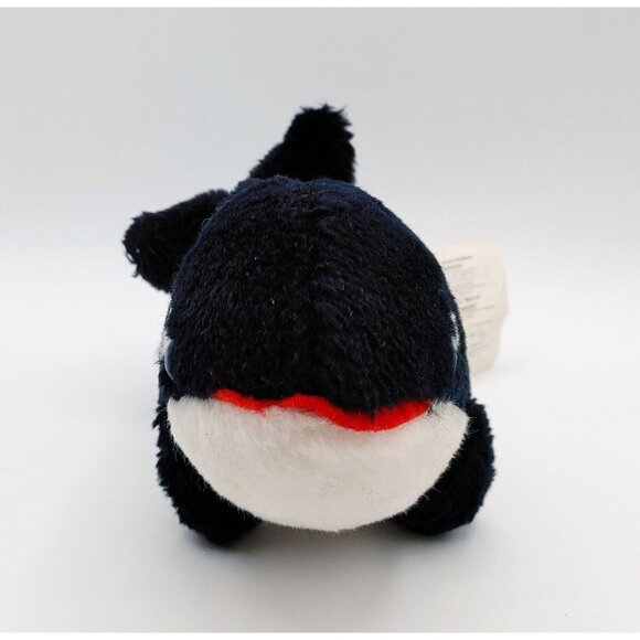 Dakin Orca Killer Whale Plush Black & White 10" Stuffed Animal 1974 Vintage - Picture 2 of 6